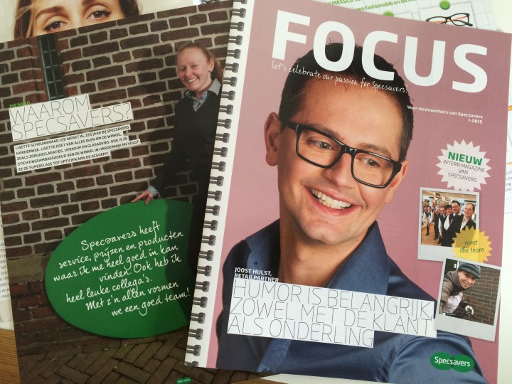 Focus: nieuw personeelsmagazine Specsavers