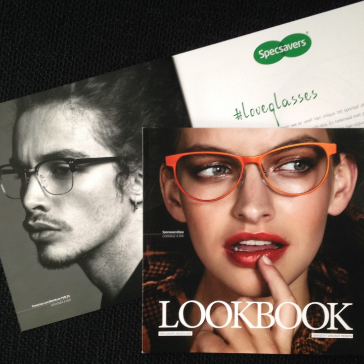 Winkel- en perscommunicatie: Lookbook Specsavers